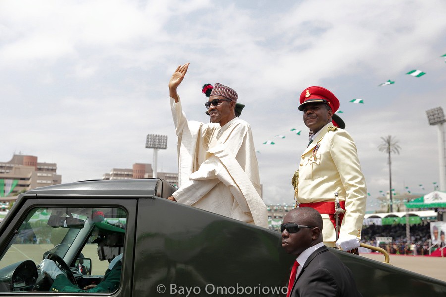 President Muhammadu Buhari of Nigeria on his assumption of the highest office in 2015
